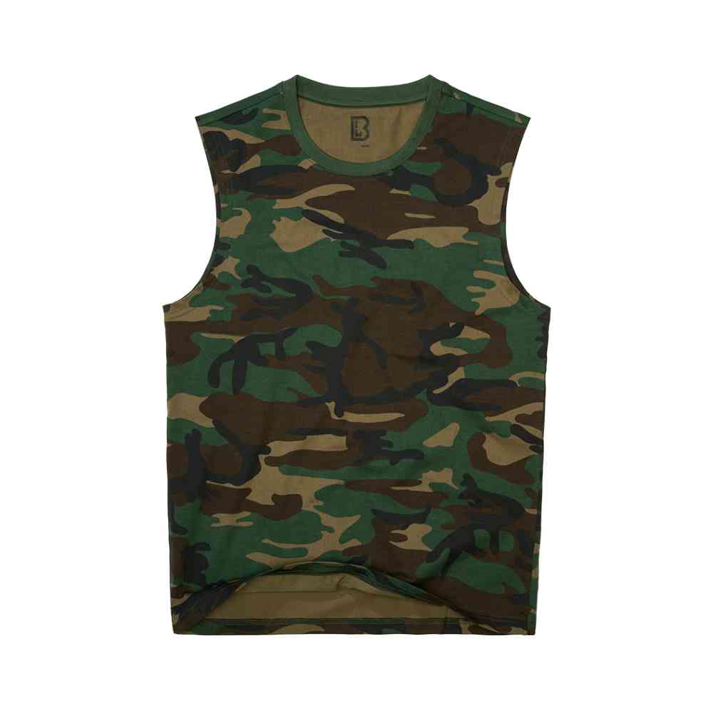 Brandit - T-Shirt Ärmelloses Top - Grün